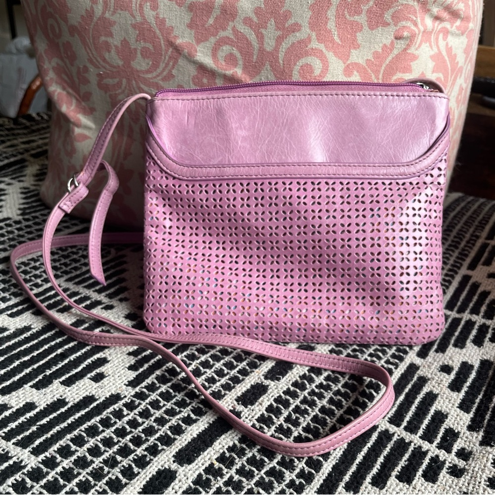 HOBO genuine leather crossbody purse